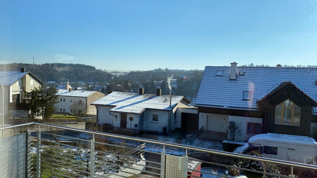 Fewo Luxus Wohnung Im Eigenen Ferienhaus, 120 Qm, Naehe Regensburg Mit Balkon, Terrasse & Garten, Gute Zuganbindung Laber Exterior foto